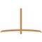 Ekena Millwork Bellingham Timber Gable Bracket, Western Red Cedar, 84"W x 49"H x 1 1/2"D x 3 1/2"F, 14/12 Pitch GBW084X49X0204BEL00SWR - alternate 1
